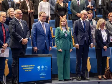 Wydział Architektury nagrodził prezydent Gliwic podczas inauguracji roku