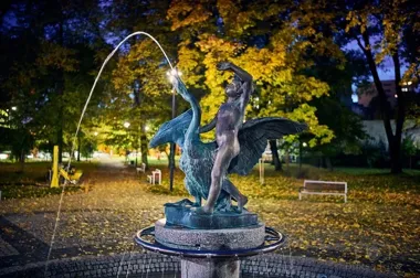 Gliwickie fontanny kończą sezon. Zamiast wody pojawią się iluminacje