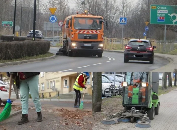 Pozimowe porządki – zamiatarki wracają na ulice, ręczne ekipy ruszają w trudne miejsca