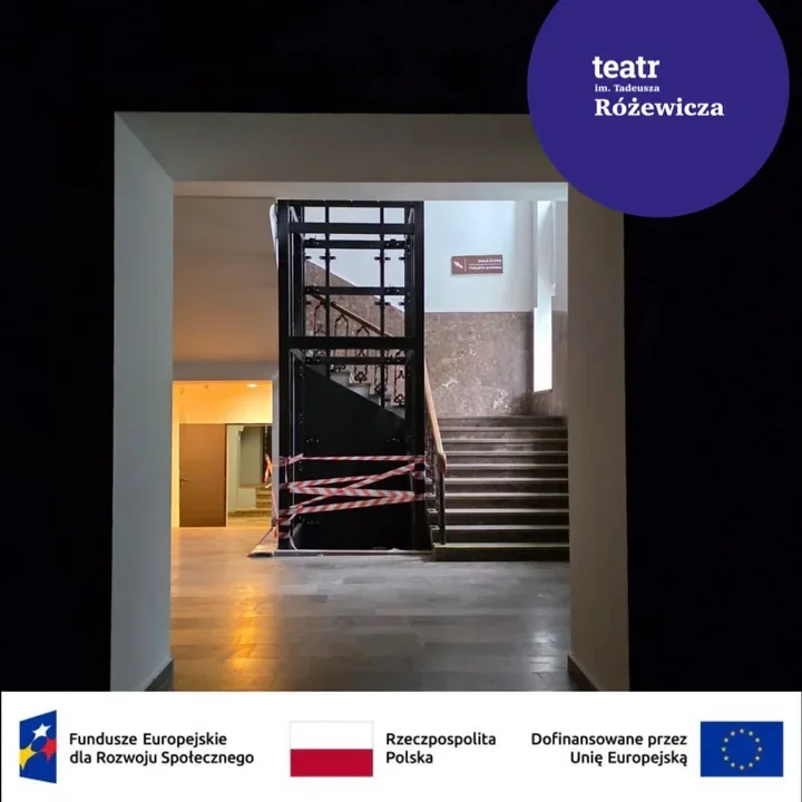 Winda ułatwi dostęp do Sceny Kameralnej. Teatr poszerza projekt