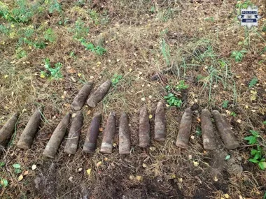 Czternaście pocisków z zapalnikami znaleziono na budowie w Gliwicach