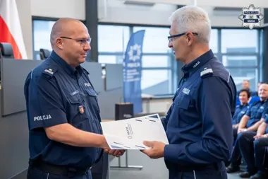 Gliwicki policjant drugi w województwie. Teraz finał w Legionowie