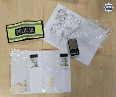 Kontrola w powiecie gliwickim. 39-latek miał przy sobie amfetaminę