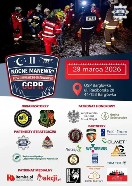 Nocne światła i psy w lasach - służby ruszają na manewry w Bargłówce