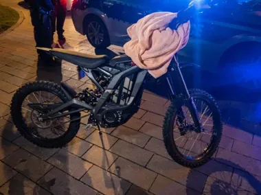 Nocna jazda na crossie w Gliwicach skończyła się po reakcji świadka