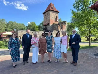 Goście znad morza poznali region przez zamek sport i kopalnie