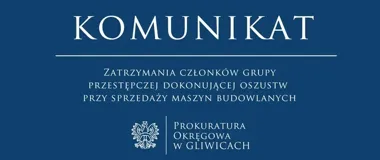 Siedem osób zatrzymanych za oszustwa przy sprzedaży maszyn budowlanych