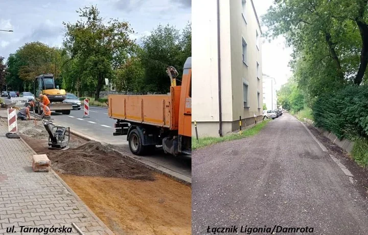 Nowe miejsca postojowe na Tarnogórskiej. Rusza remont drogi Damrota i Ligonia