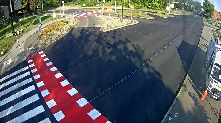 Koniec remontu skrzyżowania w Gliwicach. Kierowców czeka dodatkowy pas