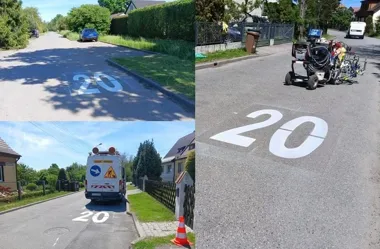 Na Klasztornej przybywa znaków i progów zwalniających