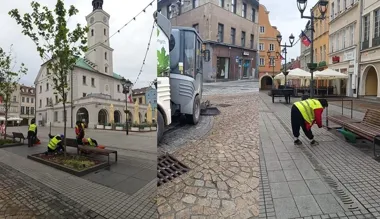Gliwickie ulice są sprzątane codziennie. Skala prac robi wrażenie