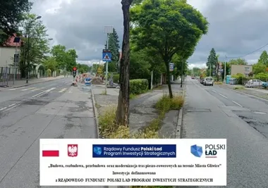 Na Strzelców Bytomskich ruch wahadłowy zostanie skrócony. Trwa budowa trasy pieszo-rowerowej