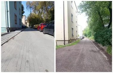 Zamiast szutru wygodny łącznik. Droga między Ligonia i Damrota po remoncie