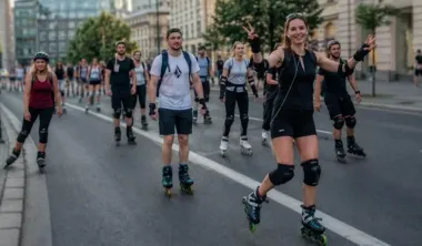 Wieczorny przejazd rolkarzy zamknie część ulic na dwie godziny