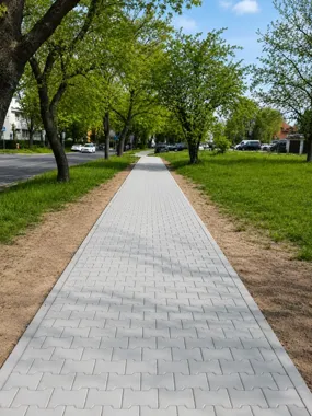 Na Czapli domknięto brakujący chodnik. Ważny fragment jest już gotowy