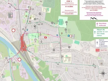 Autobusy zmienią trasę w Łabędach. Pojawi się nowy przystanek