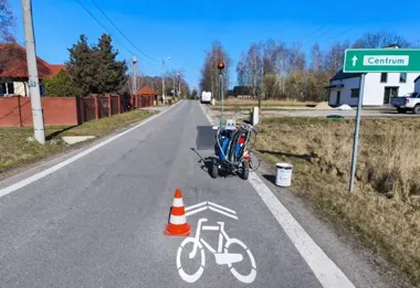 W Gliwicach nasila się przygotowanie do sezonu rowerowego – nowe oznakowania na drogach