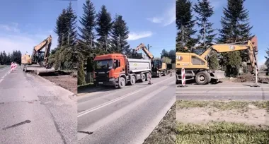 Knurowska w remoncie. Na krótkim odcinku kierowcy trafiają na ruch wahadłowy