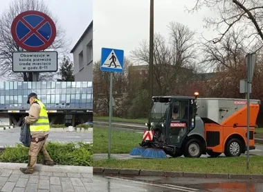 Gliwickie ulice wchodzą w rytm sprzątania, a kierowcy muszą patrzeć na znaki