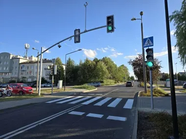 Bezpieczniejsze przejście przy szkole w Gliwicach. Kolejna sygnalizacja w planach