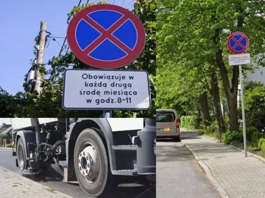 Łabędy z nowymi znakami przed sprzątaniem ulic. Kierowcy mają ważny sygnał